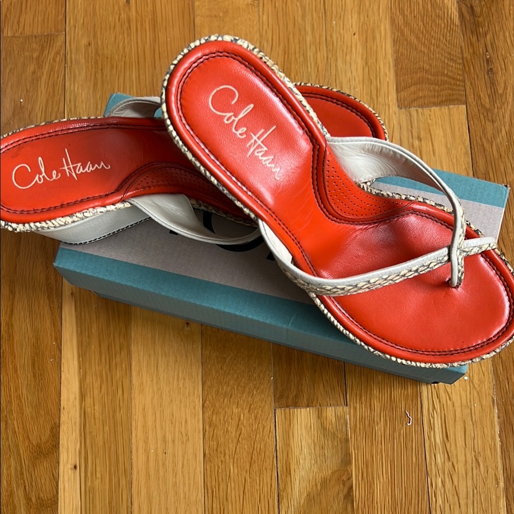 Cole Haan Women's Red Sandals